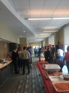 buffet lunch employees