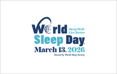 World Sleep Day 2026 logo with “Sleep Well, Live Better” theme and March 13 date